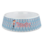 London Plastic Dog Bowl - Large (Personalized)