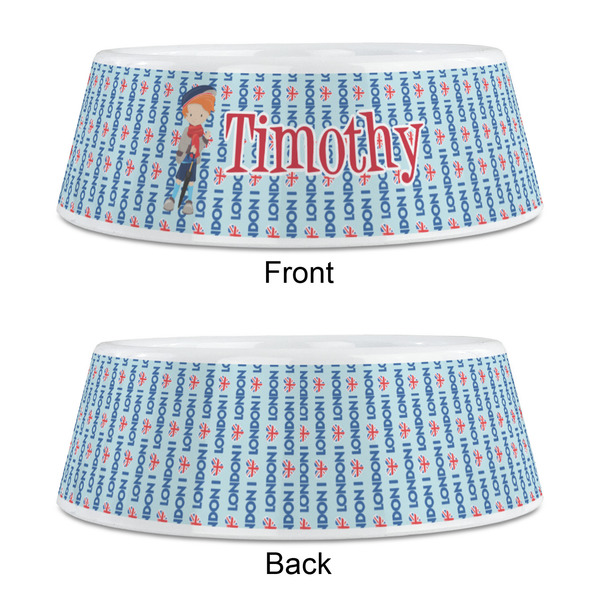 London Plastic Pet Bowls - Medium - APPROVAL