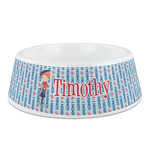 London Plastic Dog Bowl - Medium (Personalized)
