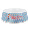 London Plastic Dog Bowl - Medium (Personalized)