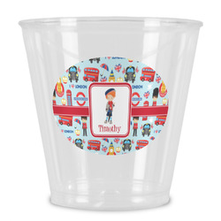 London Plastic Shot Glass (Personalized)