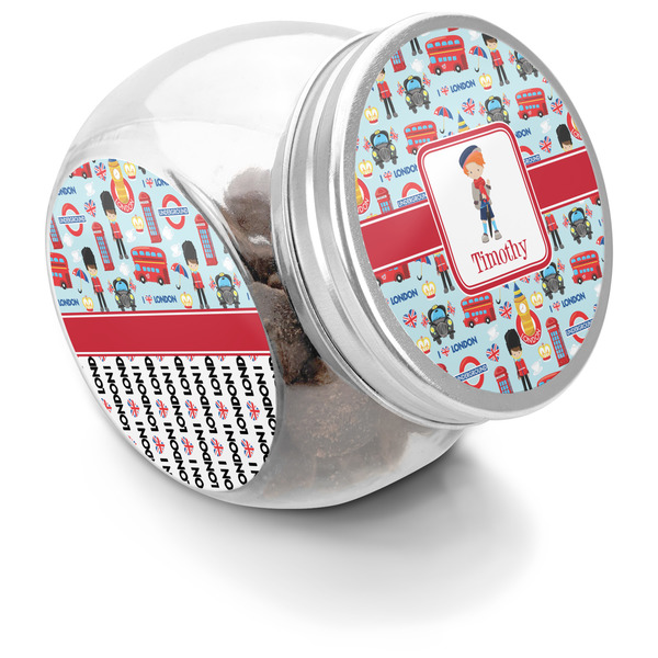 Custom London Puppy Treat Jar (Personalized)