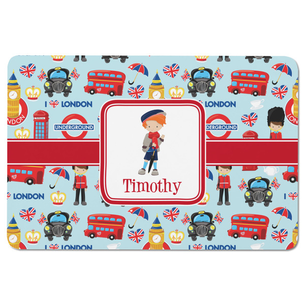 London Rectangular Fridge Magnet - FRONT