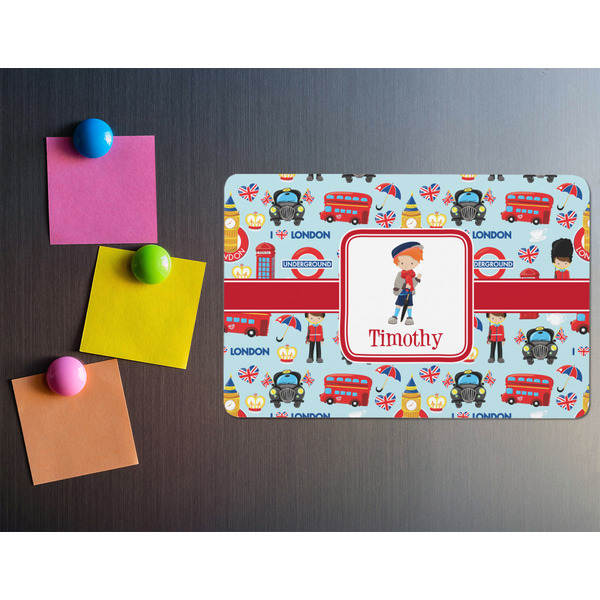 London Rectangular Fridge Magnet - LIFESTYLE