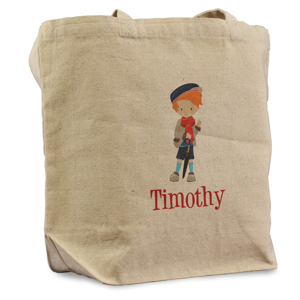 Custom London Reusable Cotton Grocery Bag (Personalized)