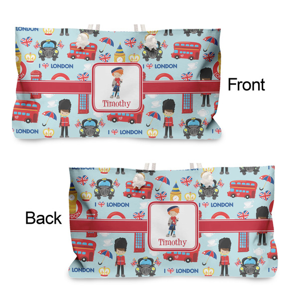 London Large Rope Tote - From & Back View