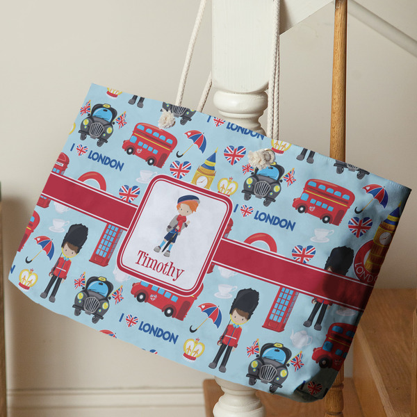 London Large Rope Tote - Life Style