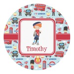 London Round Decal - Medium (Personalized)