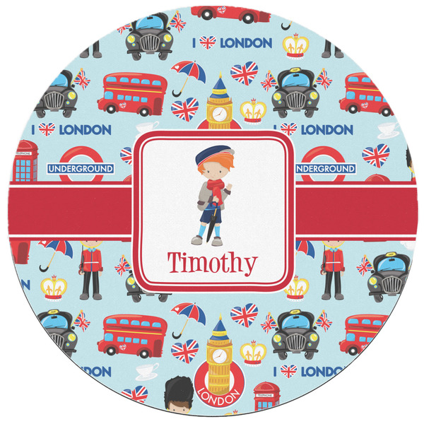 London Round Mousepad - APPROVAL