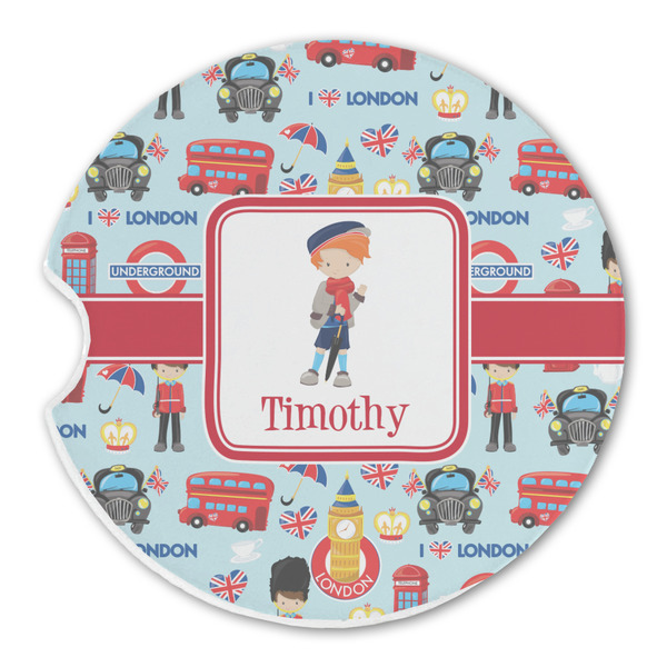 London Sandstone Car Coaster - Single