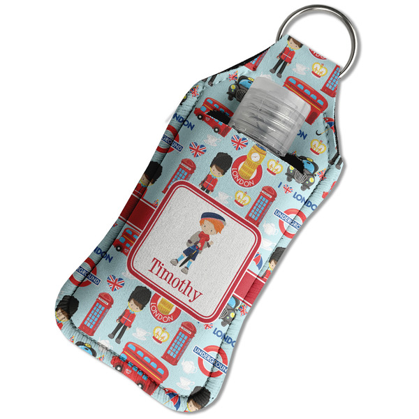 London Sanitizer Holder Keychain - Large in Case