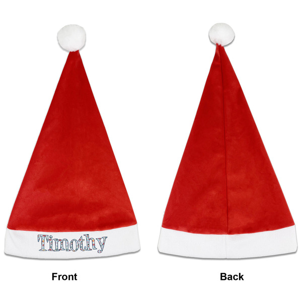 London Santa Hats - Front and Back (Single Print) APPROVAL