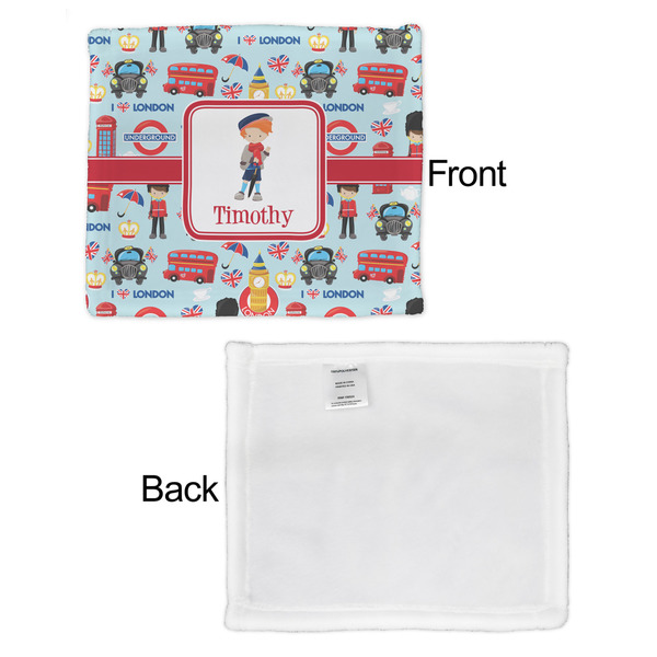 London Security Blanket - Front & White Back View