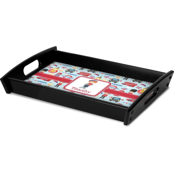 London Serving Tray Black - Corner