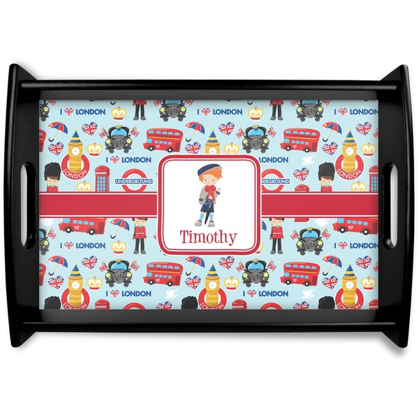Custom London Wooden Tray (Personalized)