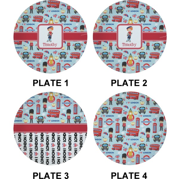 London Set of Appetizer / Dessert Plates (Approval)