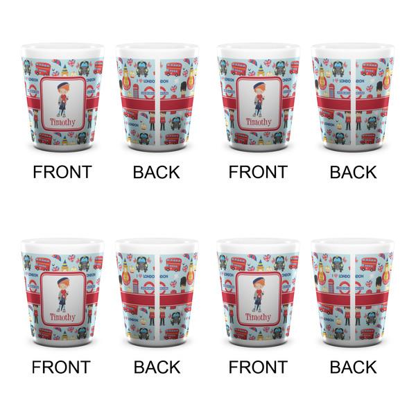London Shot Glass - White - Set of 4 - APPROVAL