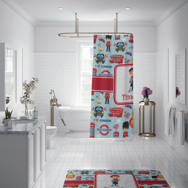 London Shower Curtain - 70"x83"