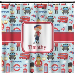 London Shower Curtain (Personalized)
