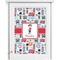 London Single White Cabinet Decal