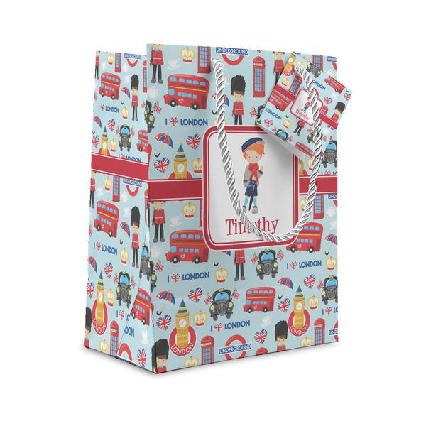 Custom London Small Gift Bag (Personalized)