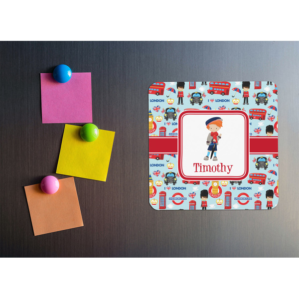 London Square Fridge Magnet - LIFESTYLE