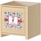 London Square Wall Decal on Wooden Cabinet