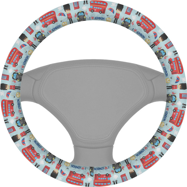 Custom London Steering Wheel Cover