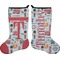 London Holiday Stocking - Double-Sided - Neoprene (Personalized)