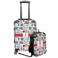 London Kids 2-Piece Luggage Set - Suitcase & Backpack (Personalized)