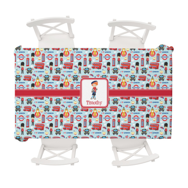 Custom London Tablecloth - 58"x102" (Personalized)