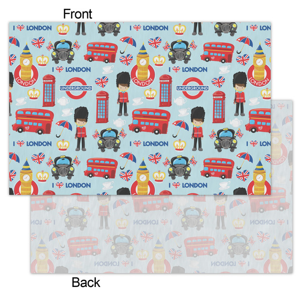 London Tissue Paper - Lightweight - Small - Front & Back