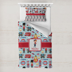 London Toddler Bedding w/ Name or Text