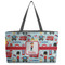 London Beach Totes Bag - w/ Black Handles (Personalized)