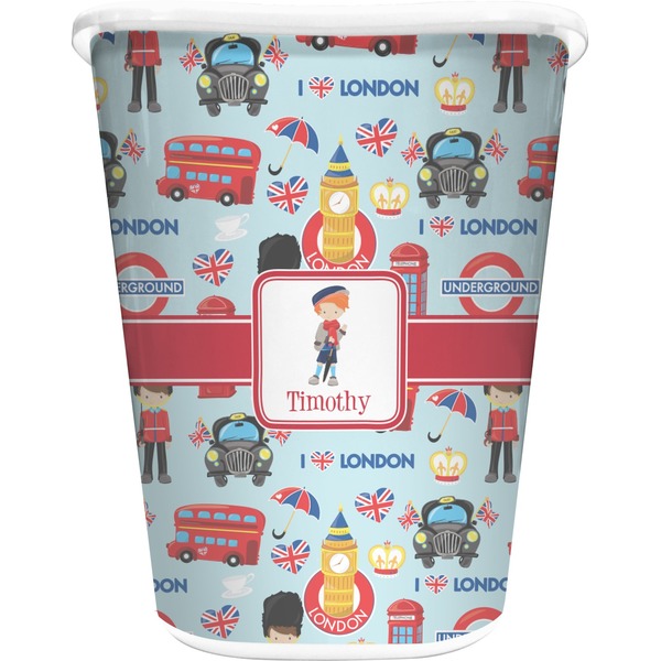 Custom London Waste Basket (Personalized)