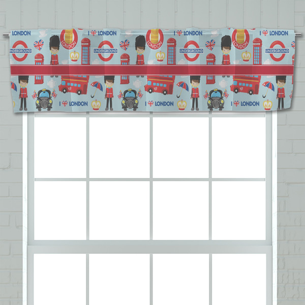 London Valance - Closeup on window