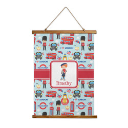 London Wall Hanging Tapestry - Tall (Personalized)