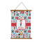 London Wall Hanging Tapestry - Tall (Personalized)