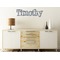 London Wall Name Decal On Wooden Desk