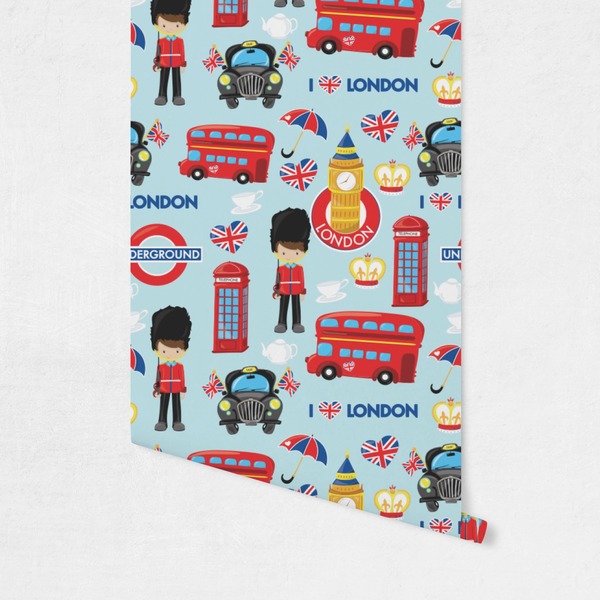 London Wallpaper on Wall