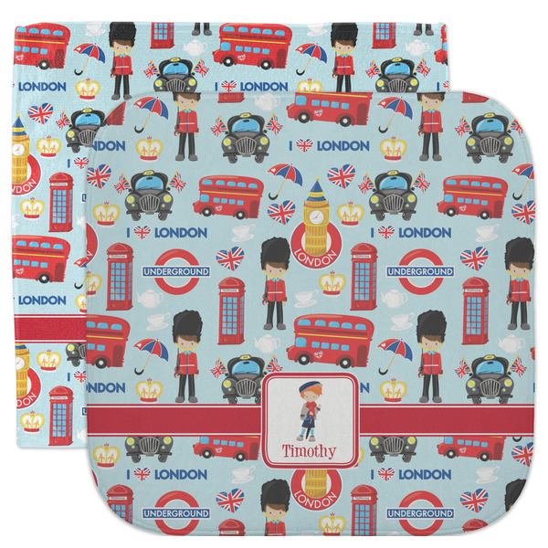 Custom London Facecloth / Wash Cloth (Personalized)