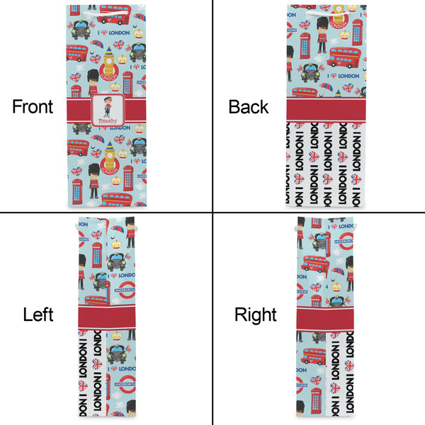 London Wine Gift Bag - Matte - Approval