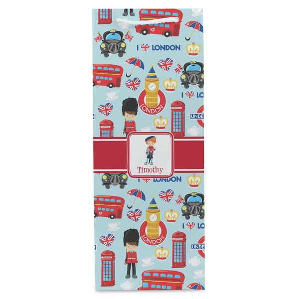 London Wine Gift Bag - Matte - Front