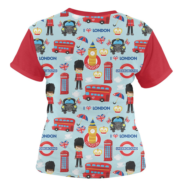 London Women's T-shirt Back
