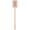 London Wooden 6.25" Stir Stick - Rectangular - Single Stick
