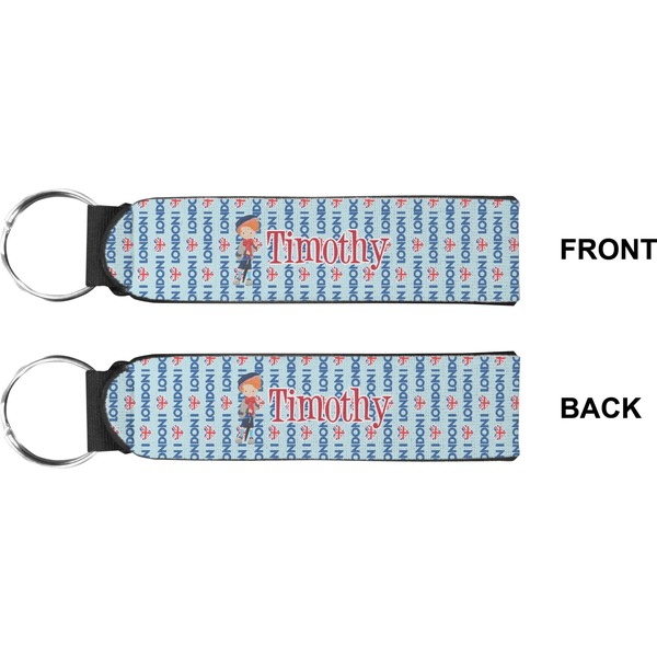 London Wristlet (Front + Back)