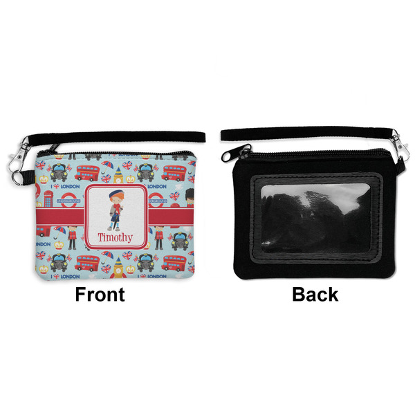 London Wristlet ID Cases - Front & Back
