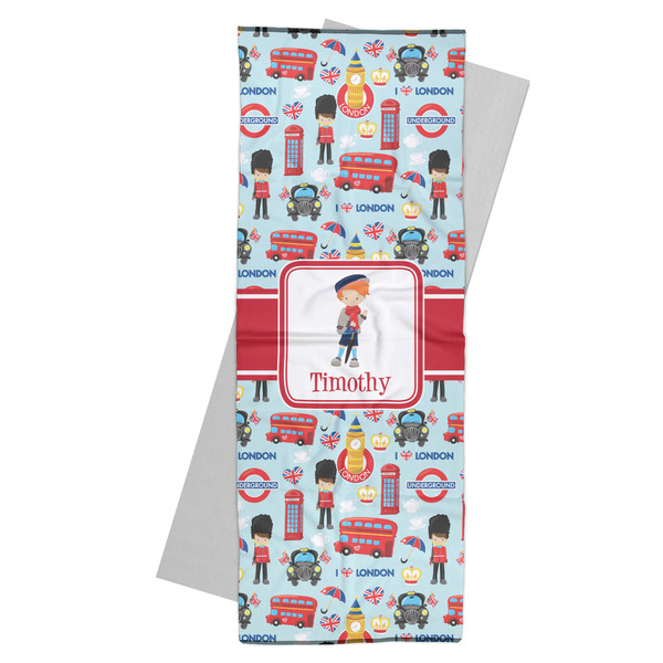 Custom London Yoga Mat Towel (Personalized)