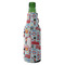 London Zipper Bottle Cooler - ANGLE (bottle)