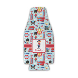 London Zipper Bottle Cooler (Personalized)